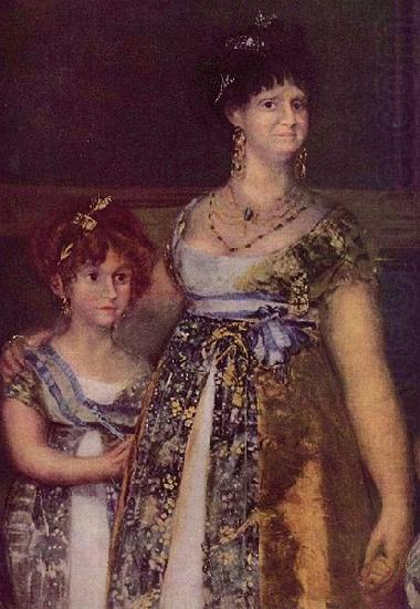 Francisco de Goya Portrat der Konigin Maria Luisa china oil painting image
